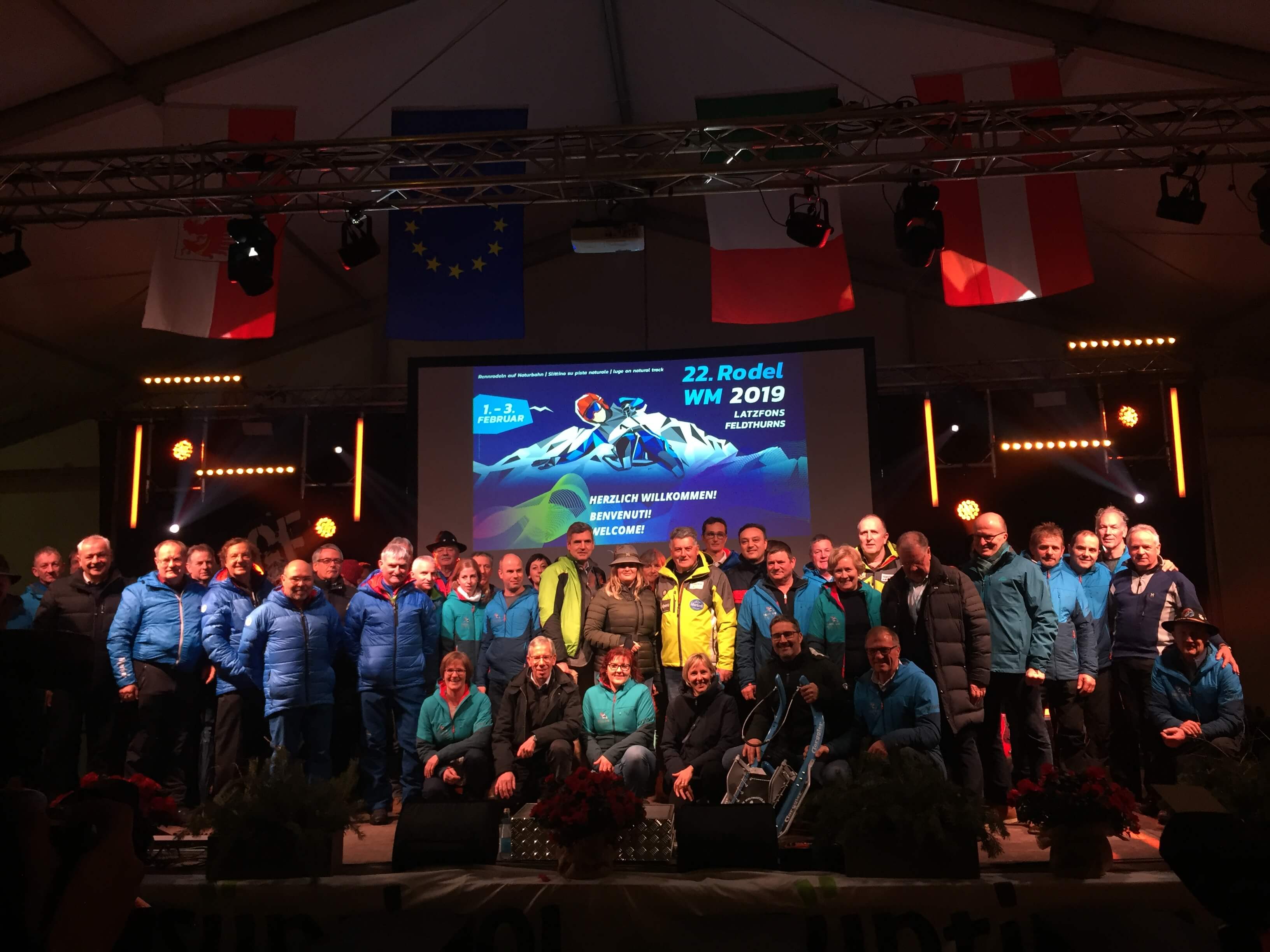 Rodelweltmeisterschaft Latsfons 2019